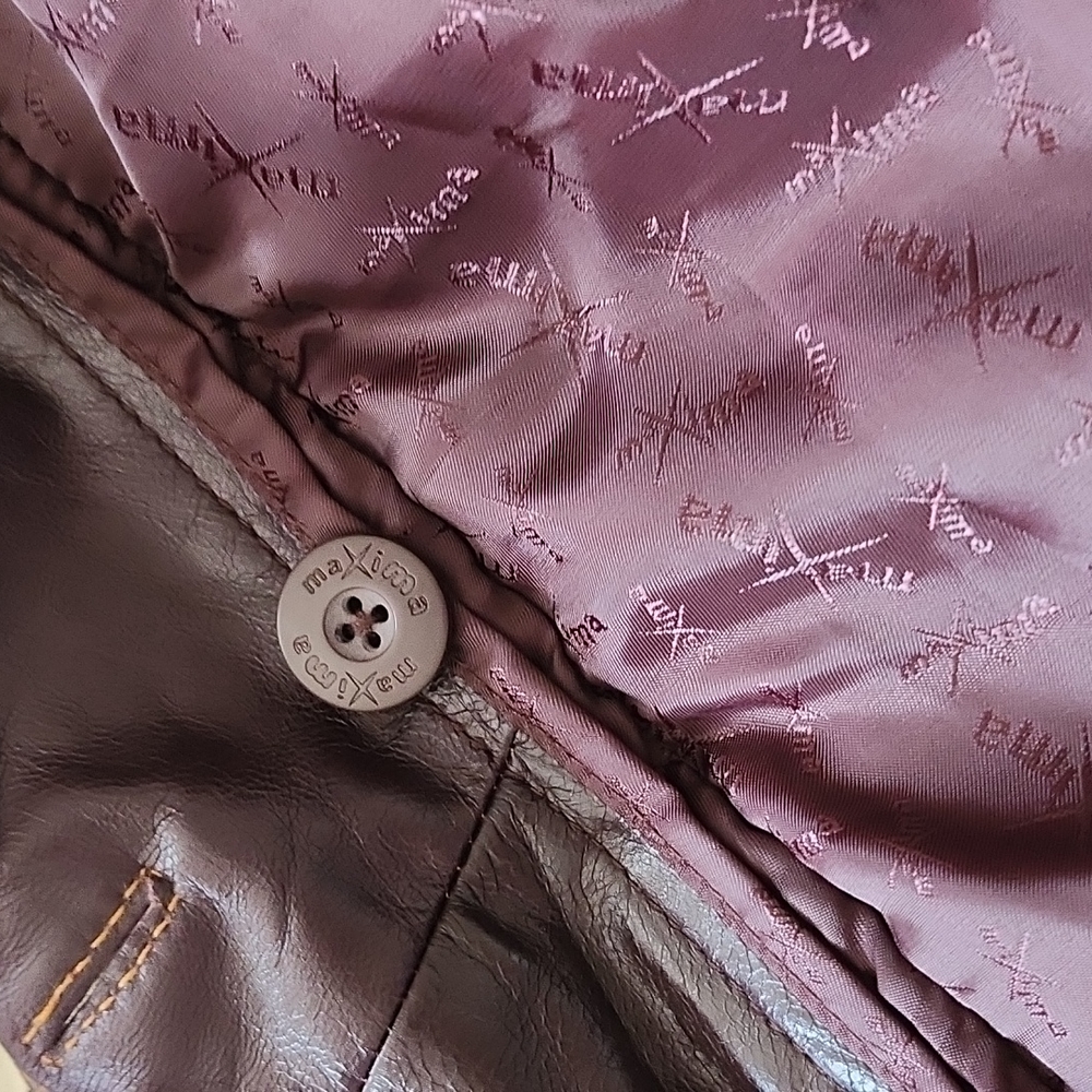 Genuine Leather Lined Coat - Picture 17 of 17